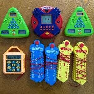 Colorful Educational Math Games Set
